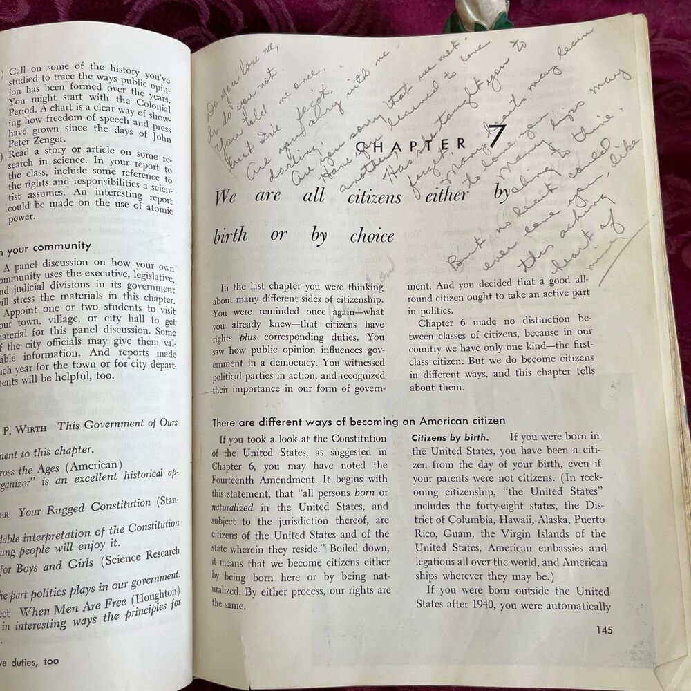 1956 Civics ICS by Clarence Stegmeir. Scarce Vintage Book - Picture 6 of 10